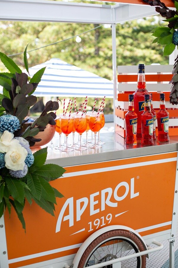 Aperol spritz cart