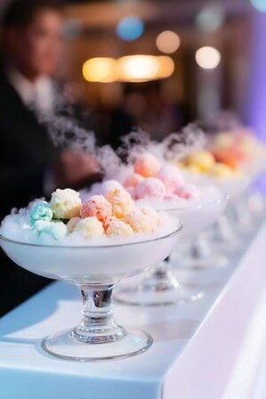 Nitrogen dessert cocktails